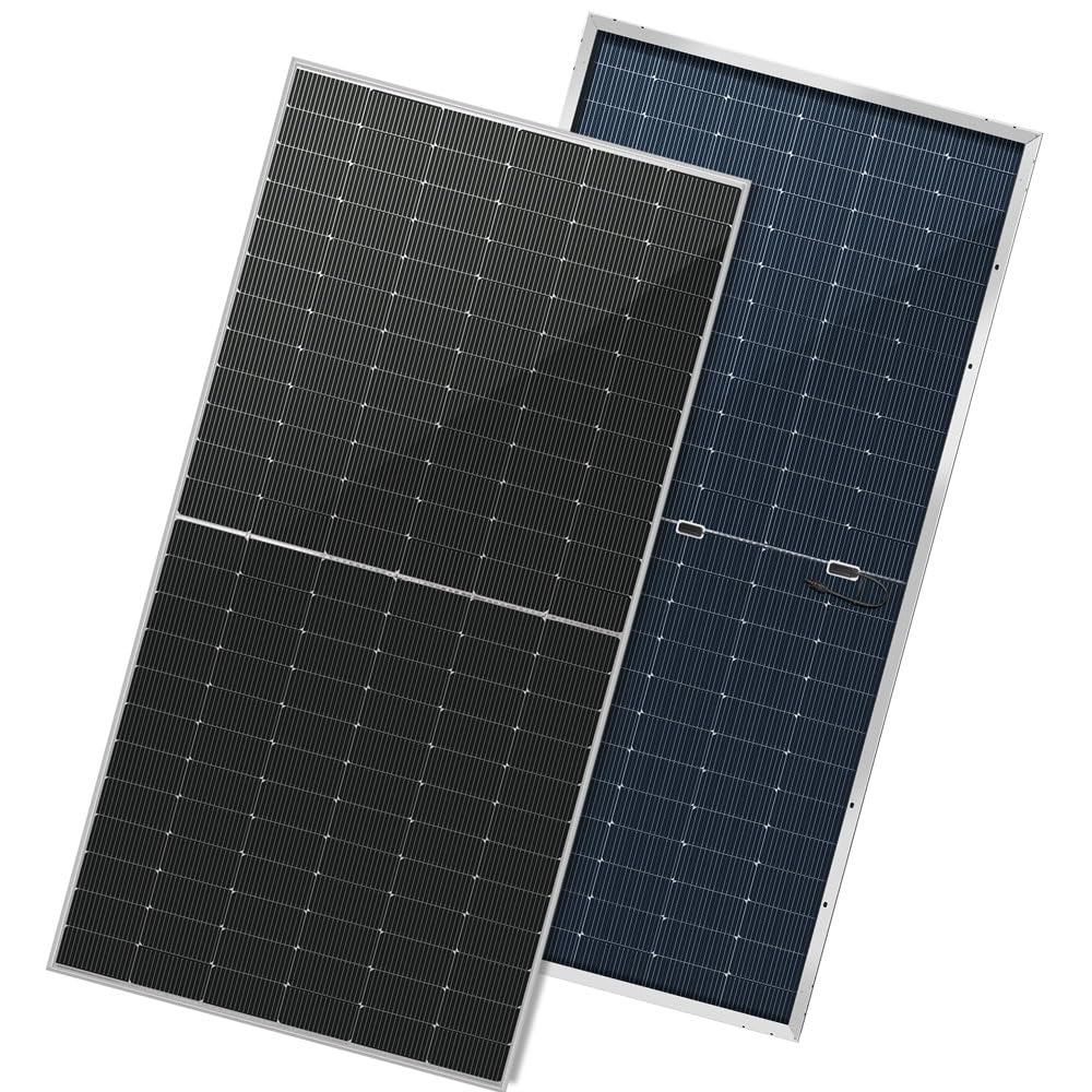 SUNGOLDPOWER 16BB N-Type 2pcs 560W Bifacial PERC Solar Panels Monocrystalline,High Efficiency up to 30%, High Power PV Module for Off-Grid,