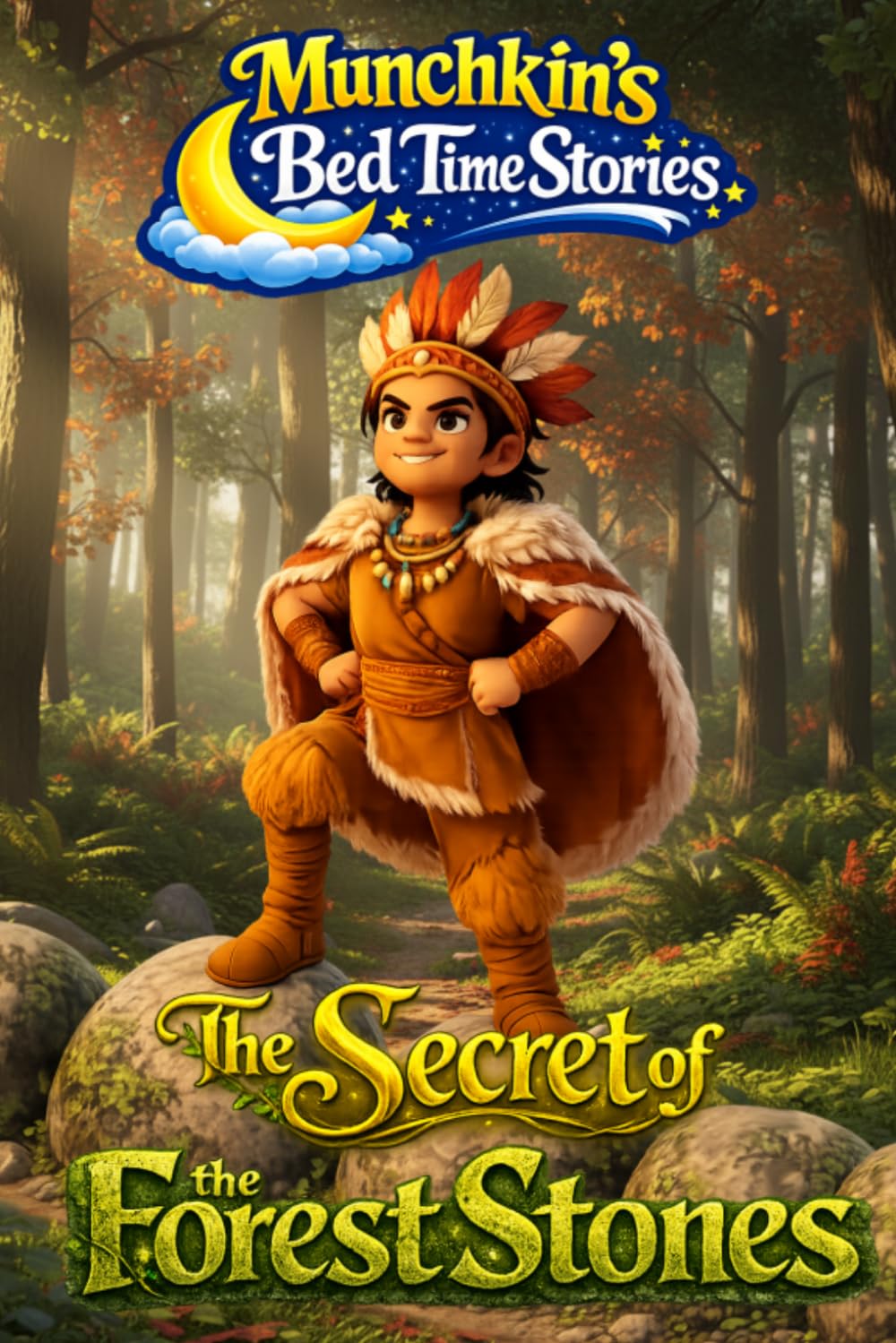 The Secret of the Forest Stones: Book #1 (Munchkin's Bedtime Stories)