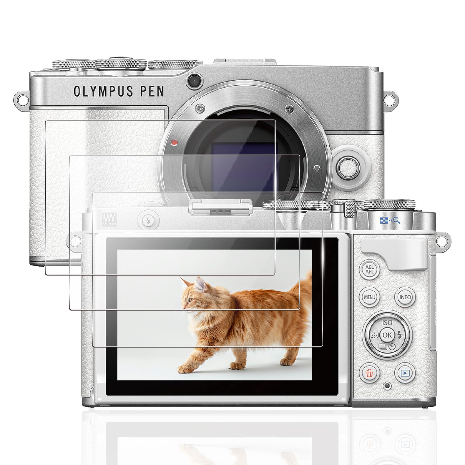 Amazon | OLYMPUSカメラ対応 OM SYSTEM PEN E-P7 / E-PL10 / E-PL9 用