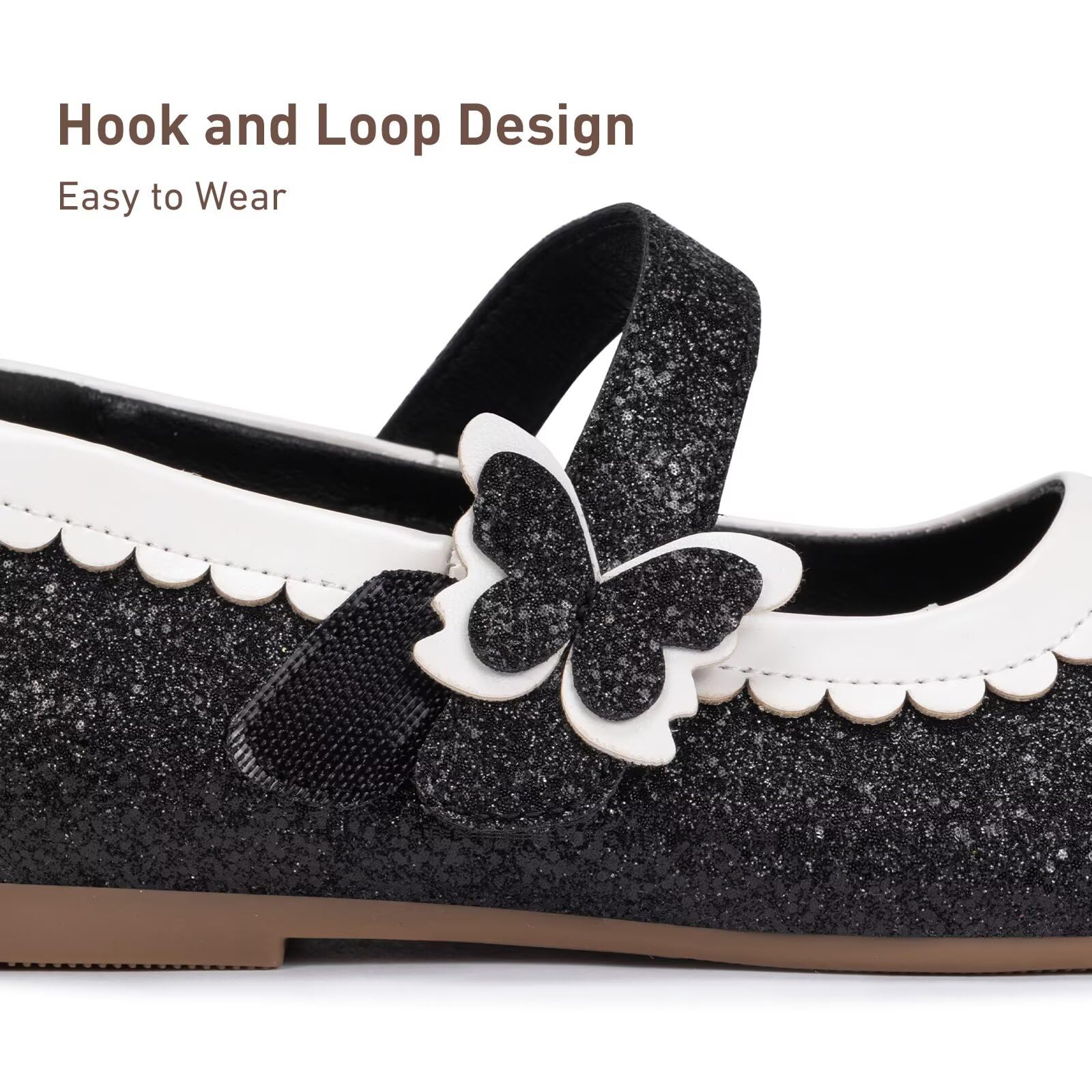 Frank Mully Mary Jane - Zapatos planos elegantes para niñas, para bodas, uniformes y fiestas para niños pequeños