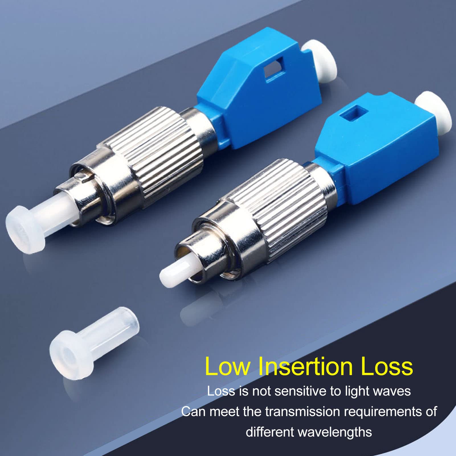 Adattatore Fibra Ottica FC A LC UPC - 3 Pezzi, Bassa Perdita, Per Reti E Telecomunicazioni