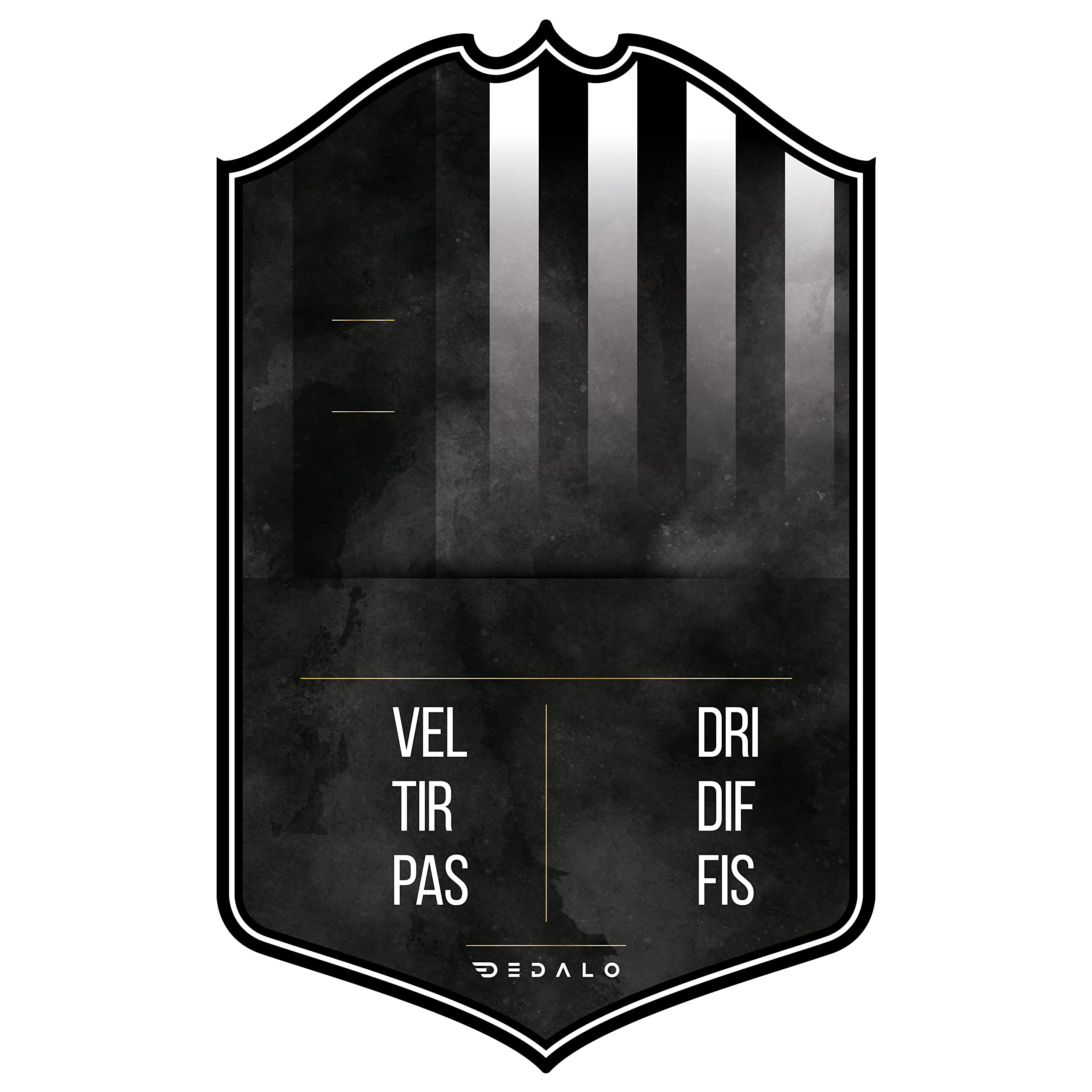 Card Calciatore Personalizzata Stile FUT con Foto Scudetto Statistiche Regalo Calcio