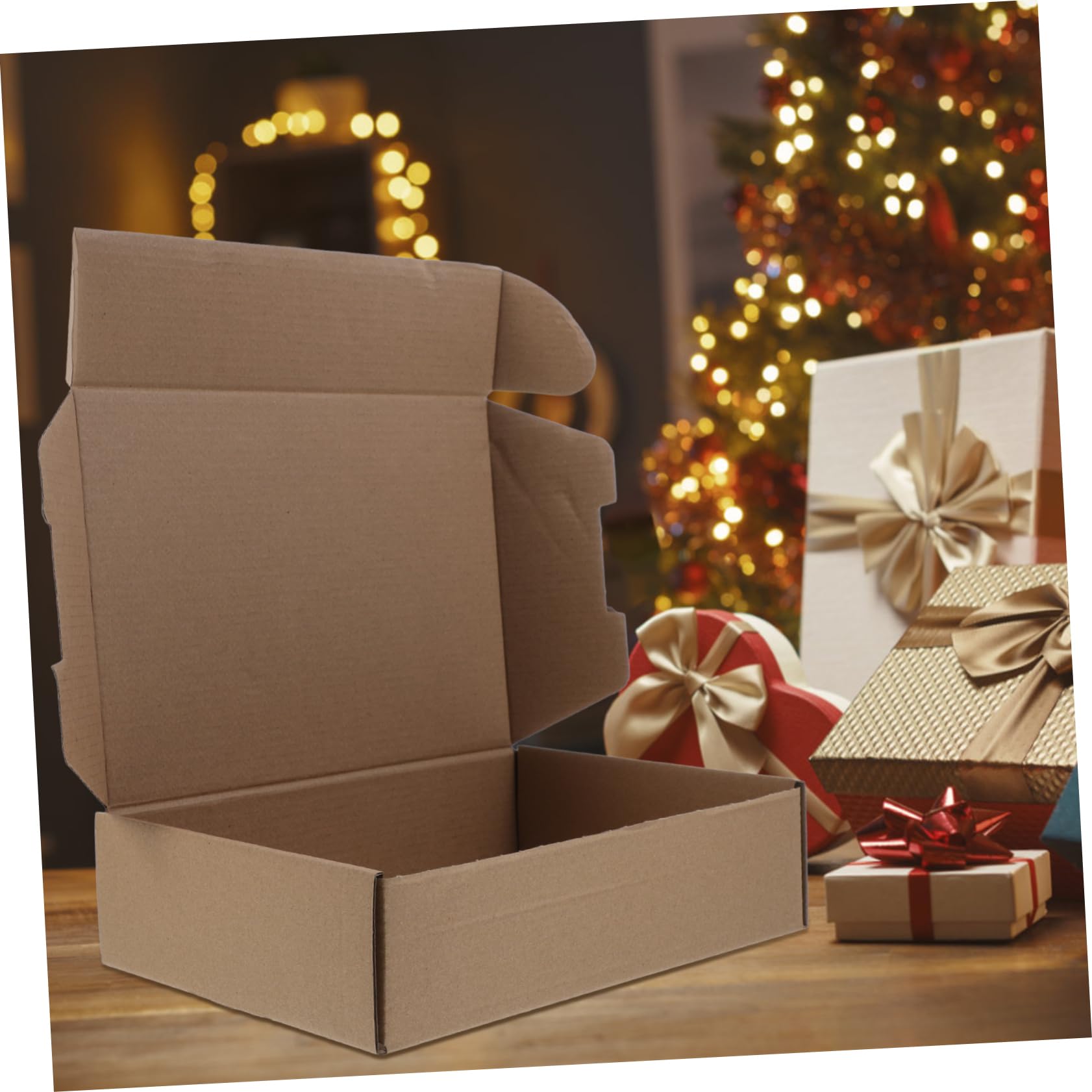 Tofficu 25piezas Cajas De Cartón Gruesas Para Envío y Almacenamiento Cajas De Embalaje Para Mudanzas y Transporte