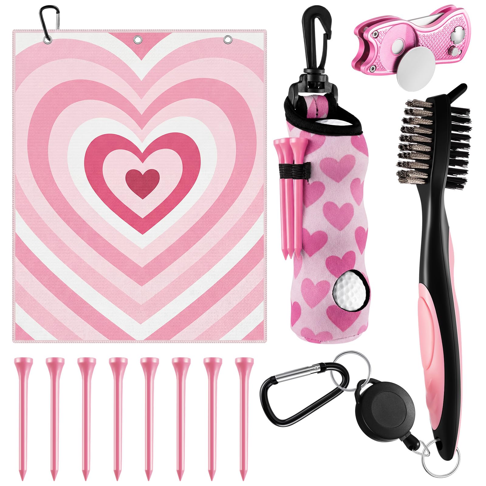 Liliful 12 Pcs Golf Accessories Kit Golf Stuff Gifts for Women Man