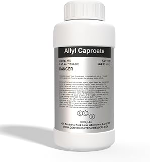 Allyl Caproate - Pure Fragrance/Aroma Compound | Natural FCC Food Grade | 1000mL (32 Fl Oz)