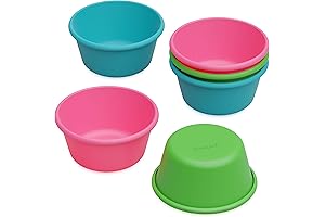 Bakerpan Silicone Jumbo Muffin Cups: For Smooth Air Fryer Muffin Baking