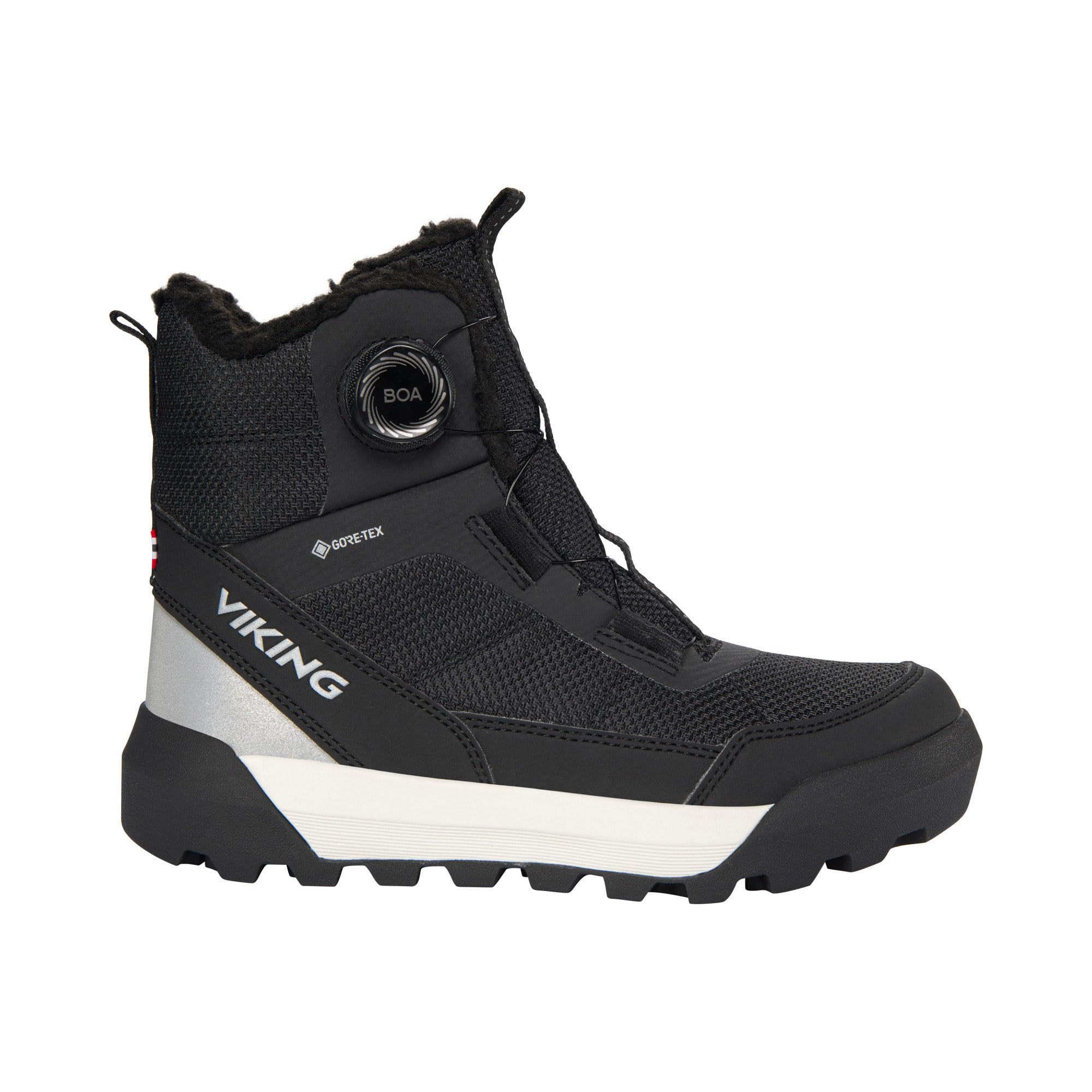 Viking Expower Warm GTX BOA, Snow Boot, Black,