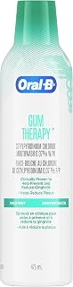 Oral-B Gum Therapy Mouthwash Special Care Anticavity Oral Rinse with CPC (Cetylpyridinium Chloride), Strengthens Enamel, Alcohol Free, Gluten Free, Sodium Lauryl Sulfate Free, 475 mL