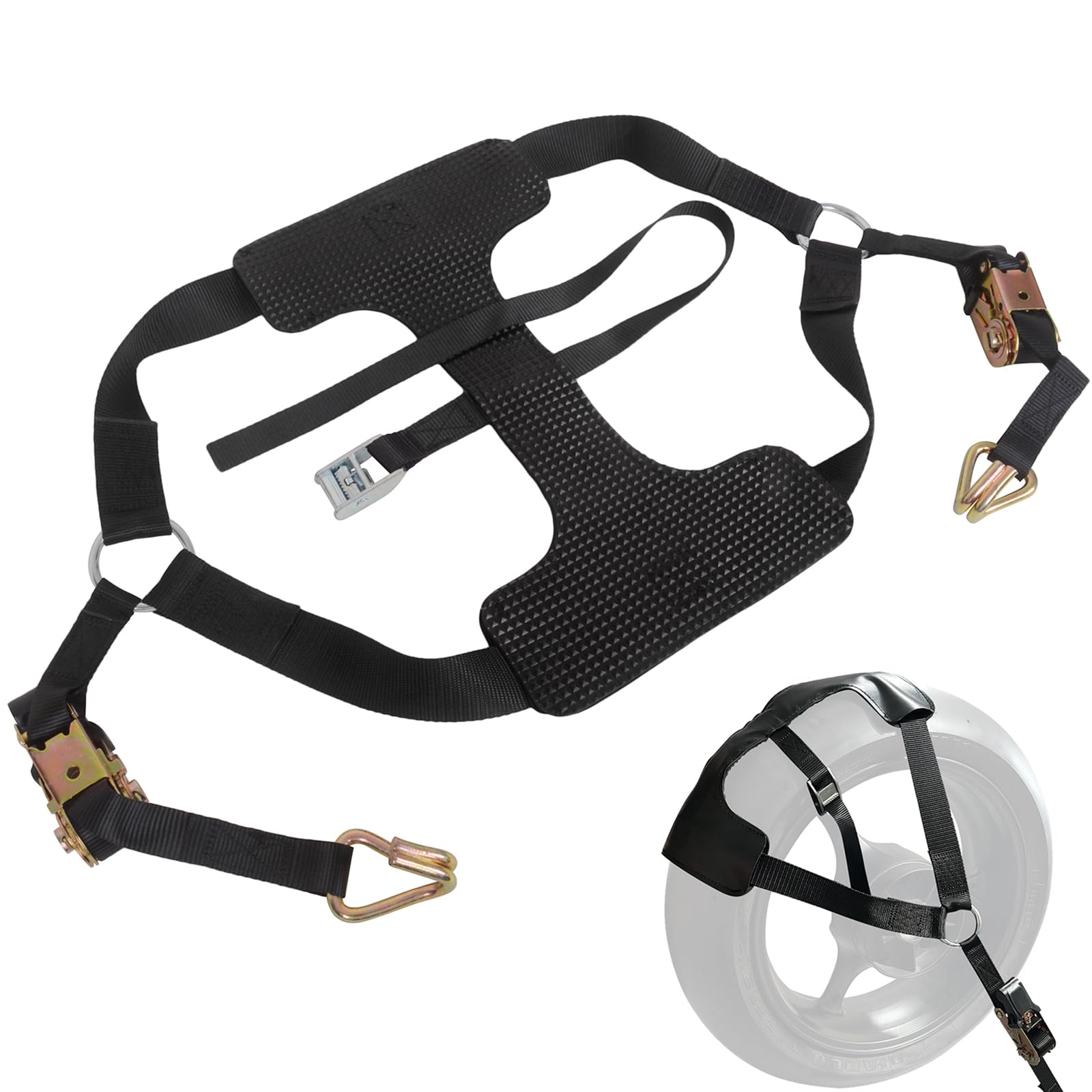 Motorcycle Tie-Down Straps - Secure Your Ride -1