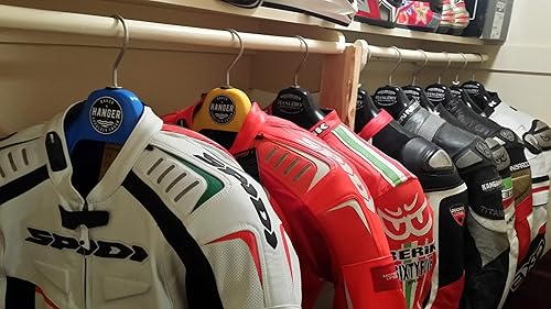 Miniatura 4 de BAKER HANGER - Colgador de abrigo para motocicleta, hecho en Estados Unidos, gancho giratorio de 4 pulgadas (negro)