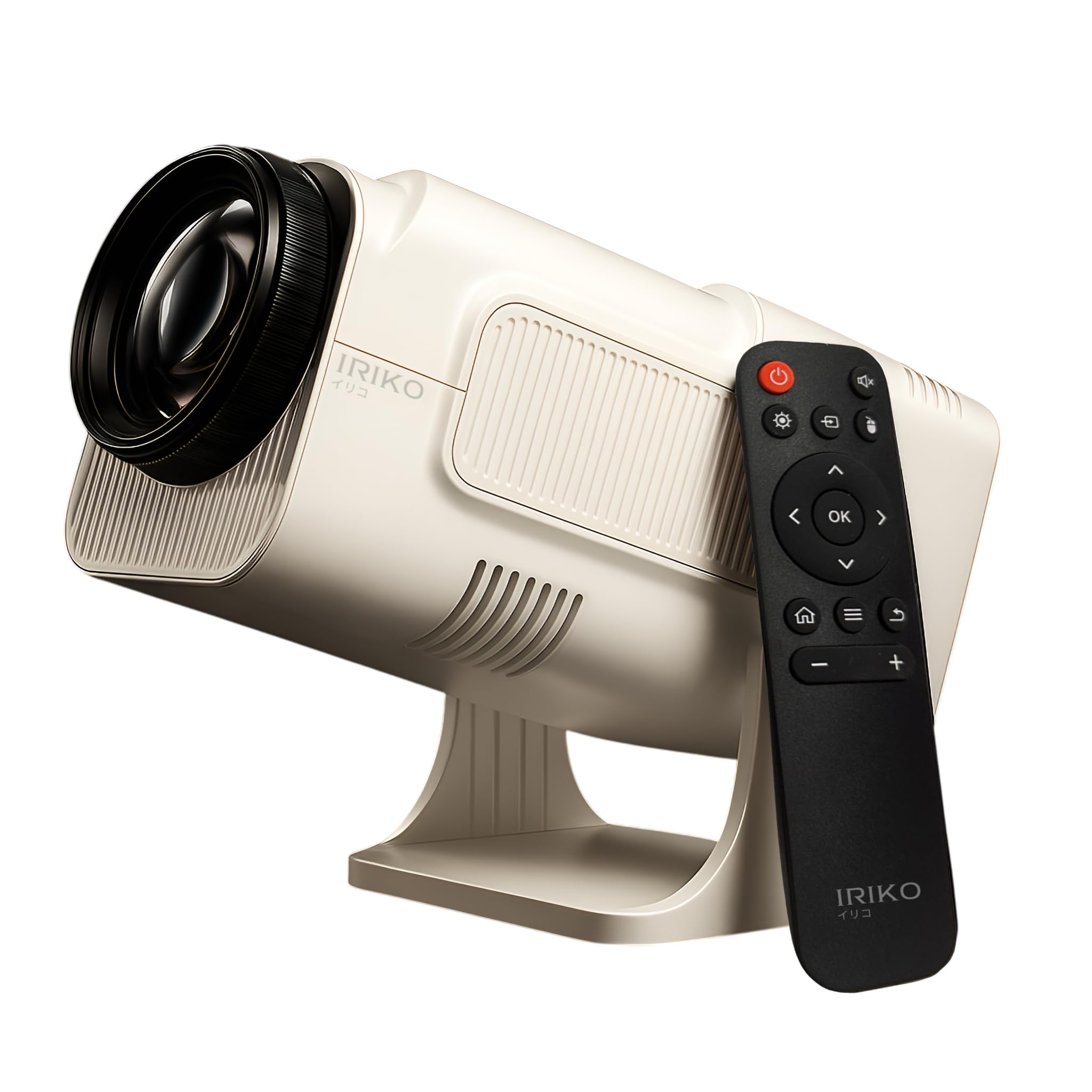 Elara IRIKO PRIZM Plus Smart LED Projector with 1080p Full HD Resolution, Rotatable Design, Built-in Streaming Apps (Netflix, Prime Video), 4500 Lumens, 5 Watt Speaker, Screen Mirroring (White)-image-12