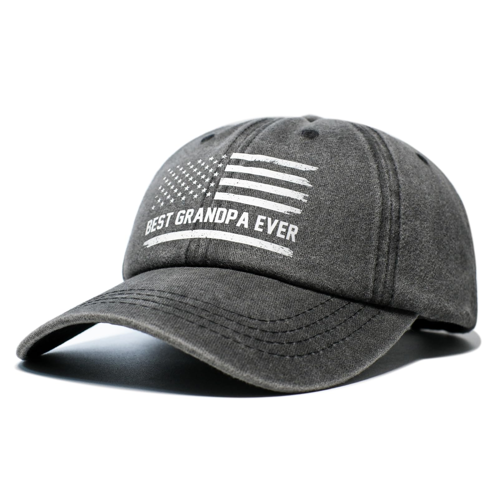 Grandpa Gifts, Grandpa Hat, Christmas Fathers Day Birthday Gifts for Grandpas - Adjustable Washed Cotton Baseball Cap