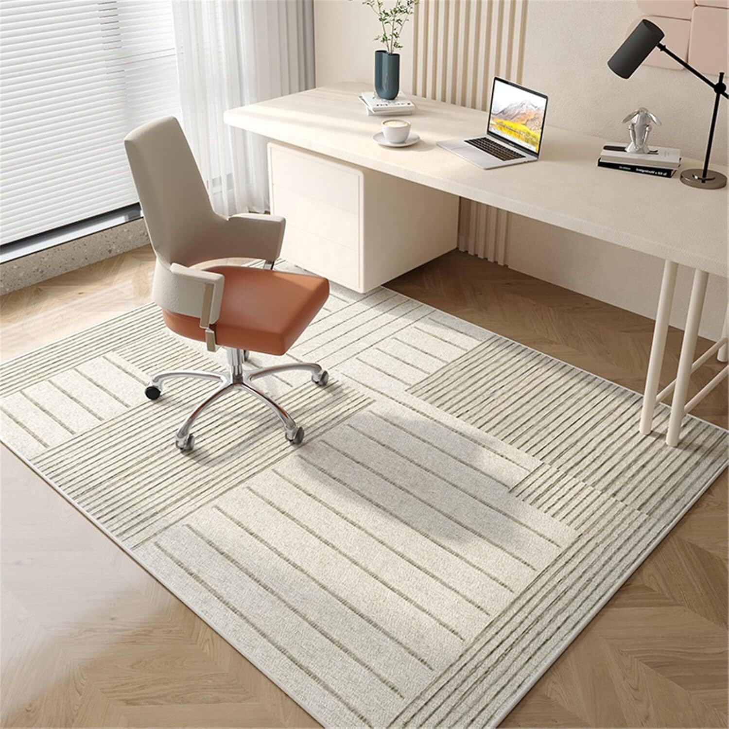 SSDDLZEQ Premium durable range Protective Mats For Hardwood Floors, Computer Chairs, Gaming Chairs, Chairs With Castors And Desks(Abstract,80x160cm)
