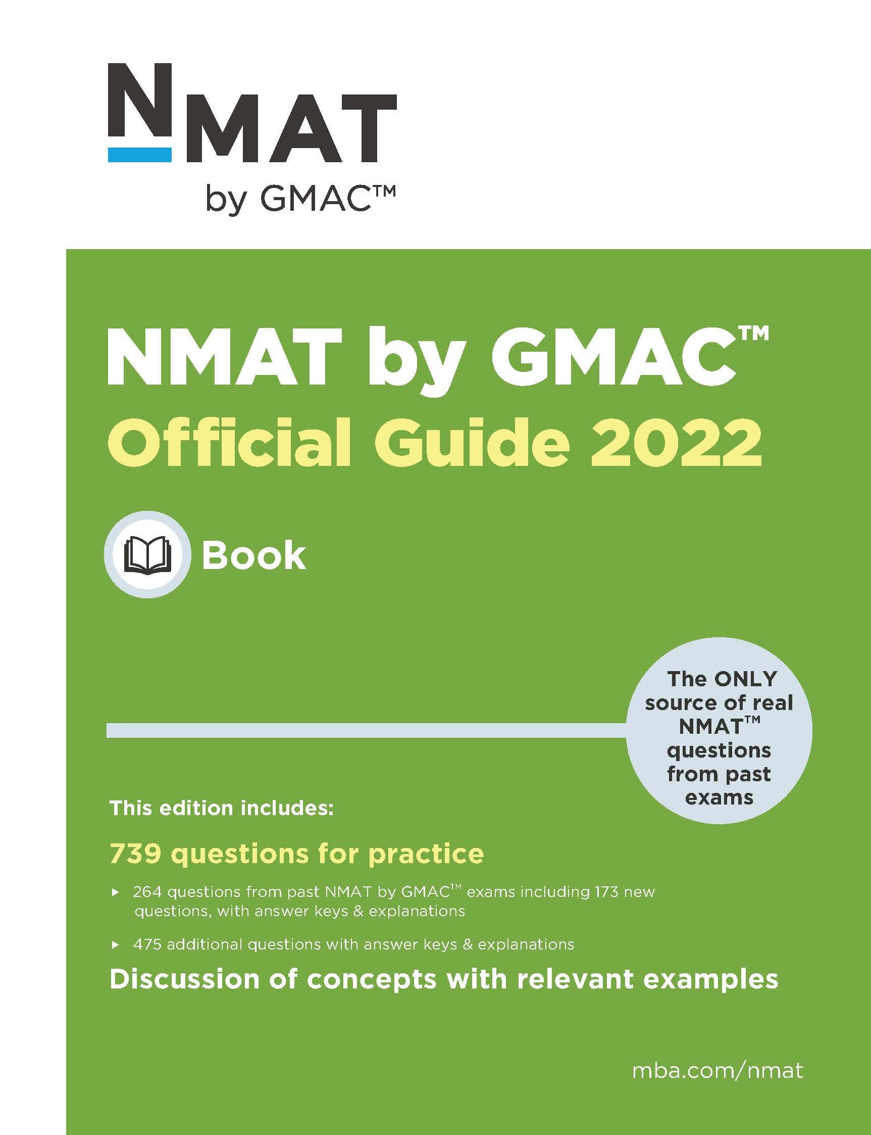 NMAT by GMAC™ Official Guide 2022