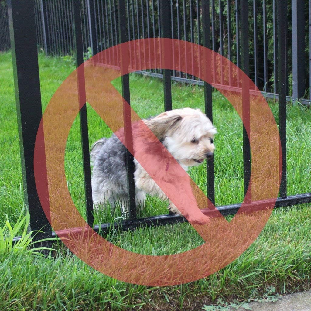 Amazon Com Dog Proofer Wide Gap Fence Dog Barrier Kit 100 Kit Pet Supplies