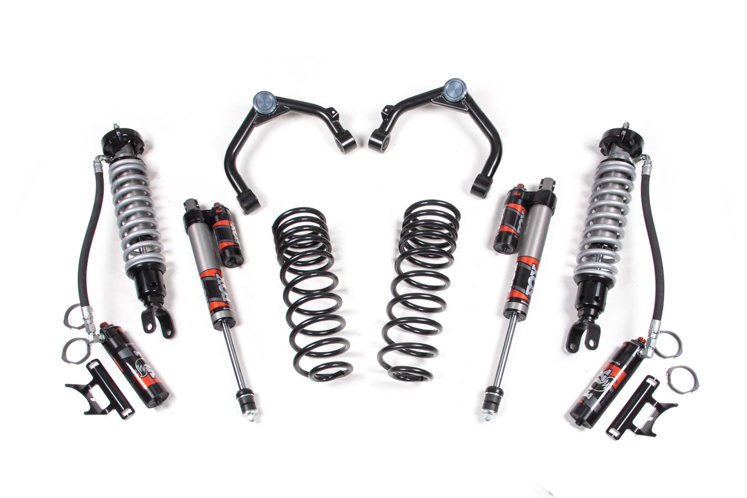BDS1708FPE | 3 Inch Full Suspension Lift Kit (Front & Rear) | FOX 2.5 Elite Coilover | FOX 2.5 Elite | Compatible with Ram 1500 (19-24) 4WD