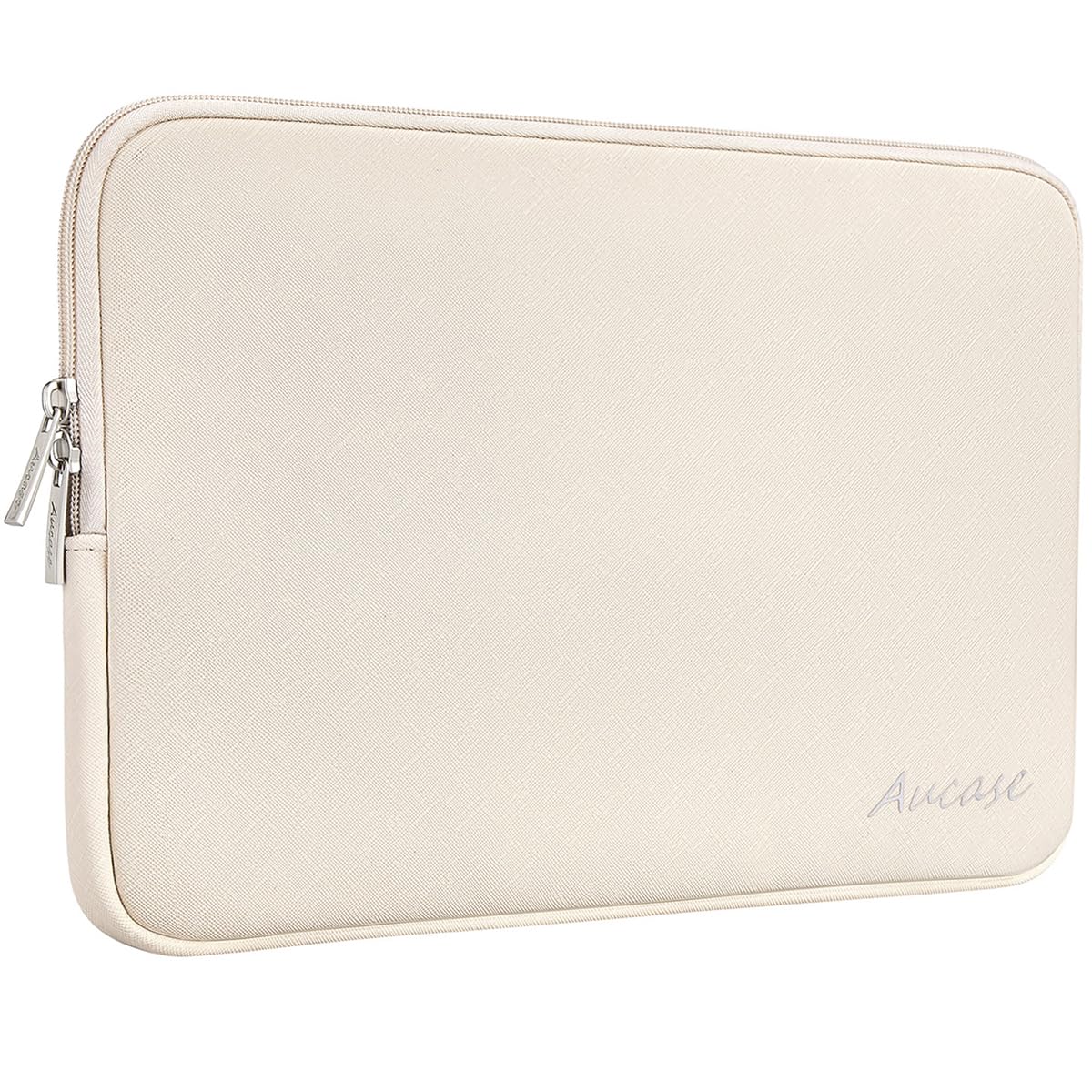 Aucase Schutzhülle 13-14 Zoll Laptop Hülle Leder für MacBook Air 13" M4 M3 M2/ MacBook Pro 14, Ultradünne Stärkste Wasserdicht Laptophülle Laptoptasch, für HP Lenovo Dell ASUS ACER MSI