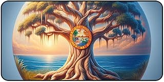 Gopherwood Tree Desk Mat - Vibrant Colors, Premium Quality, Made in The USA