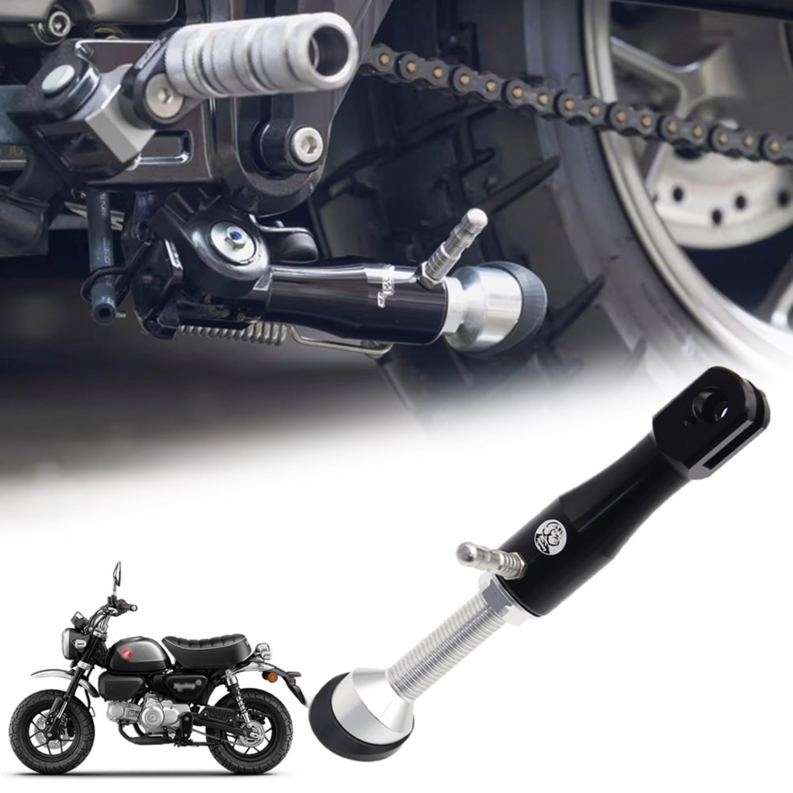 グロム/モンキー125(5速) ダックス ST125共通ヘッドカバーセットホンダ