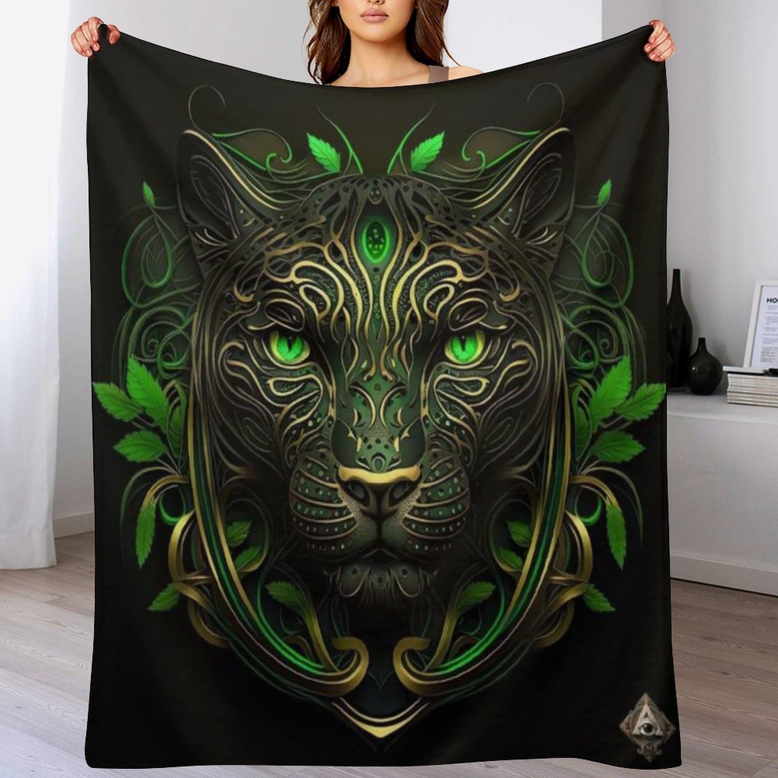 Couverture en flanelle chat pour vos soirées cocooning et camping