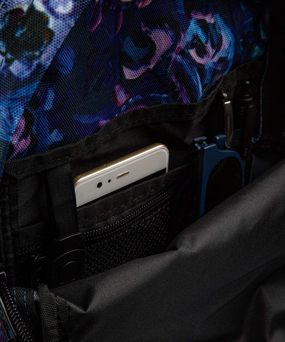 Invicta Jelek Zaino Scuola Media Ragazza, Scuola Elementare, Scomparto PC, Tasca Borraccia, viola blu