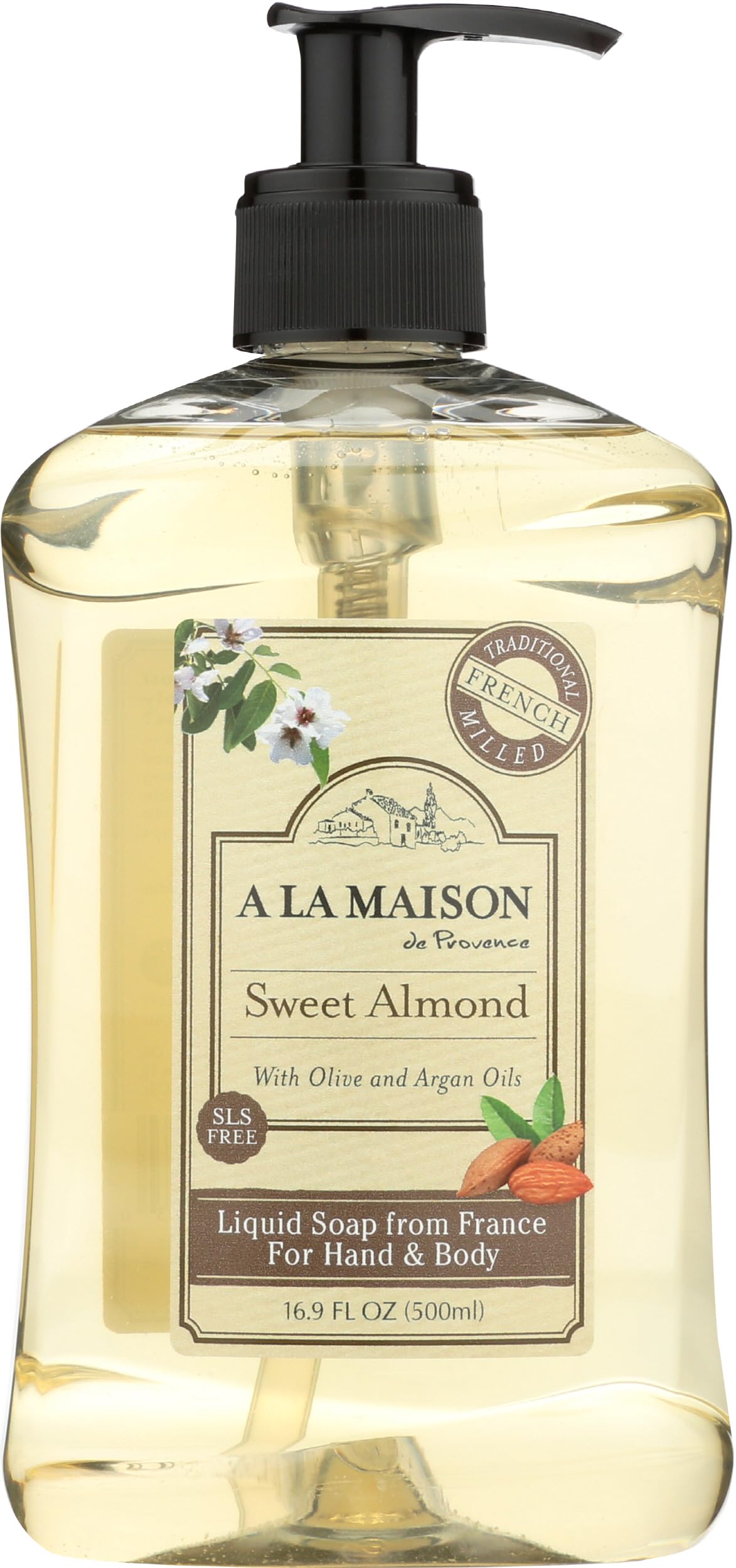 Liquid Soap, Sweet Almond, 16.89 Fluid Ounce