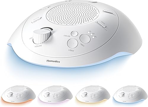 Miniatura 8 de Máquina de relajación con 6sonidos de la naturaleza plateado Azul / Patchwork, Oro, Silver