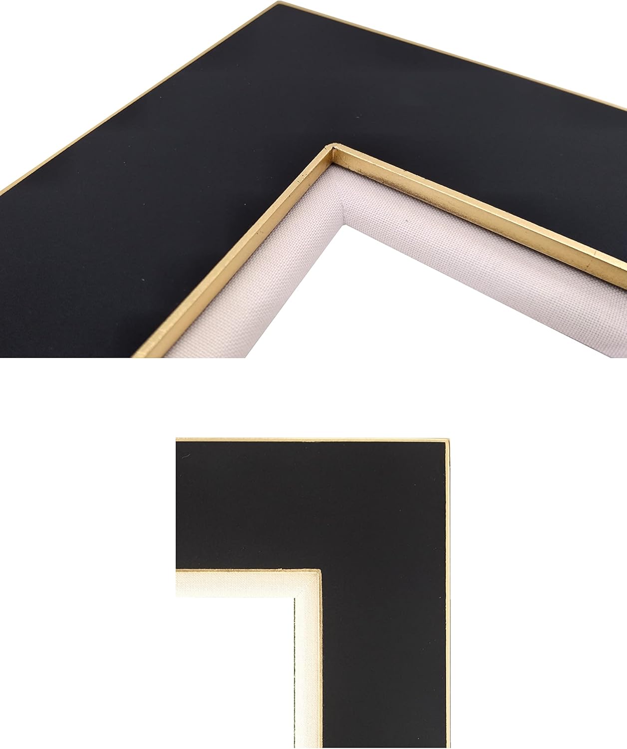 Large Oil Frame, SM, Black, UV Acrylic, 7752, Product Size: 13.6 x 10.9 x 1.6 inches (346 x 277 x 41 mm), Material: MDF