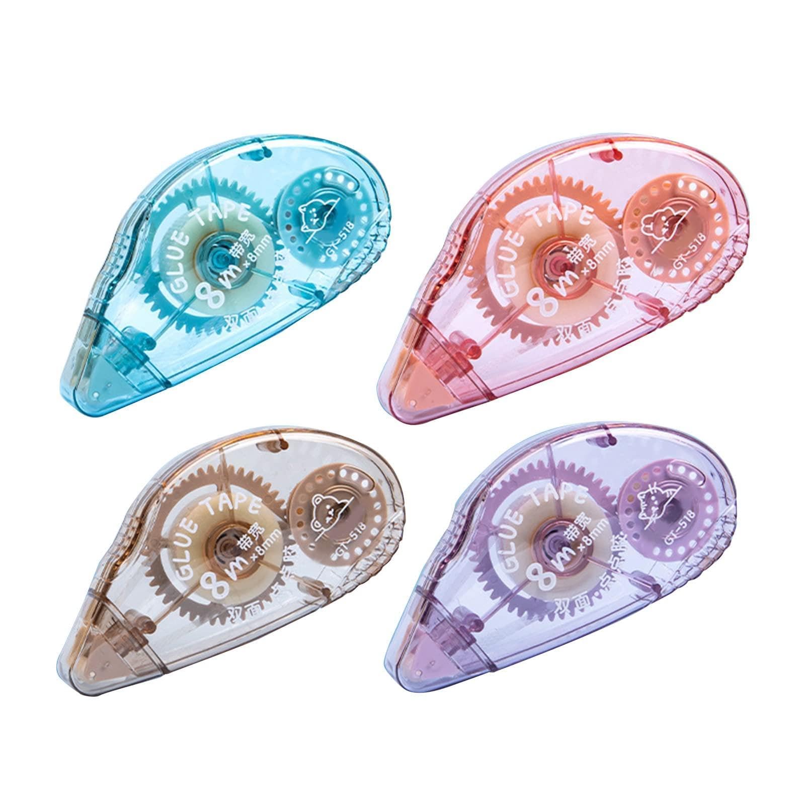 Adhesive Roller for Scrapbooking Double Sided Tape Roller Scrapbook Supplies for Adults Photo Tape for Scrapbooking Runner Roller Tape Double Sided