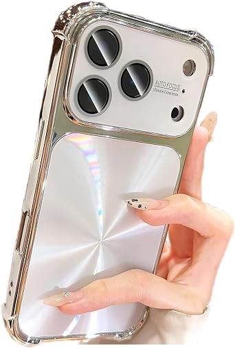 Electroplated Case for iPhone 16,White