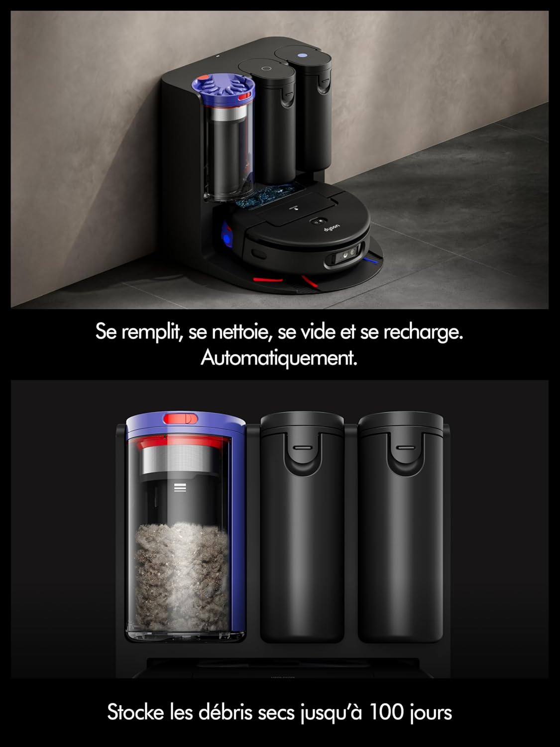 Dyson Spot+Scrub AI cleaning along a wall edge