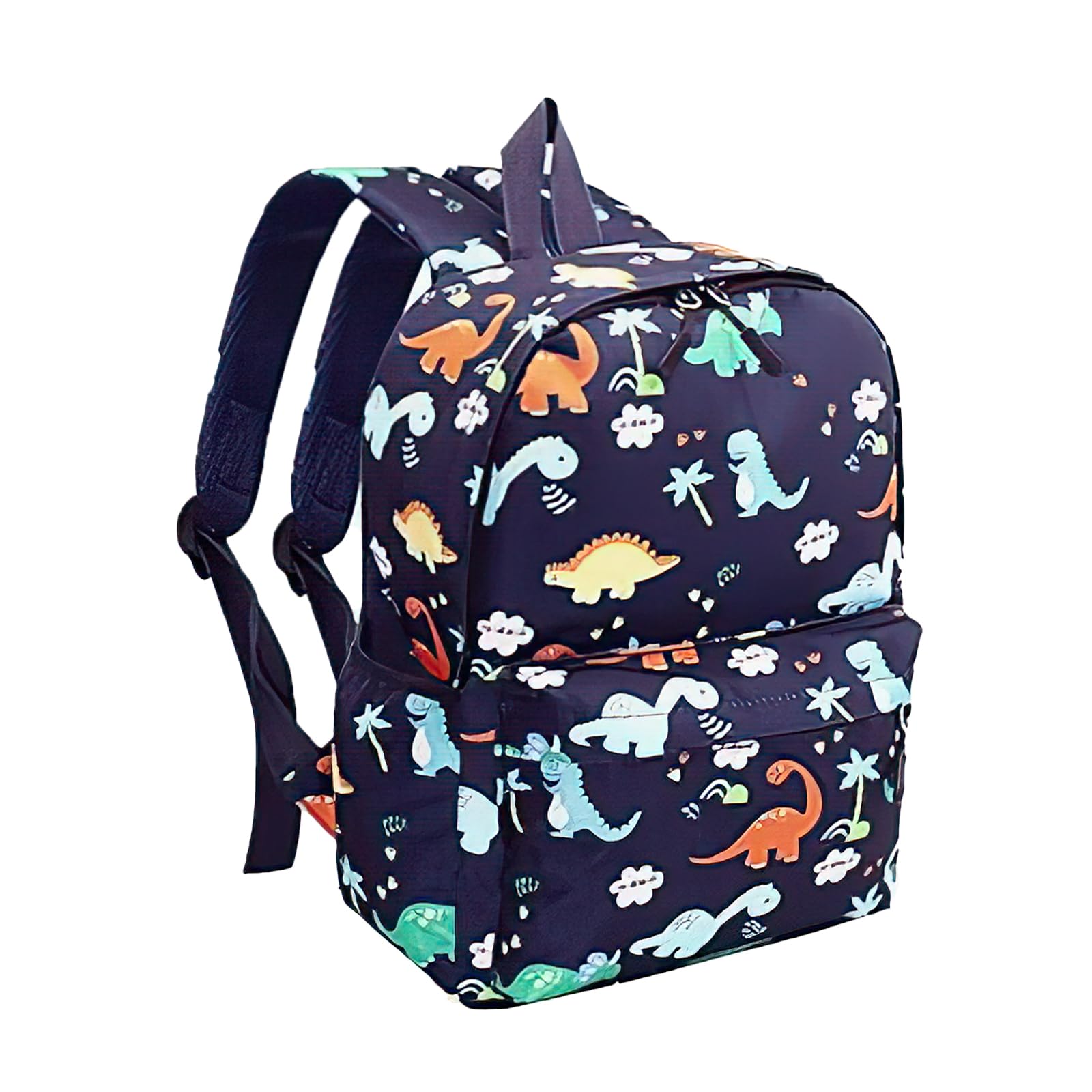 Xumann Boys Black Dinosaur Backpack For Canvas Toddler Backpack, Baby Rucksack For Nursery For 3-6 Year Old