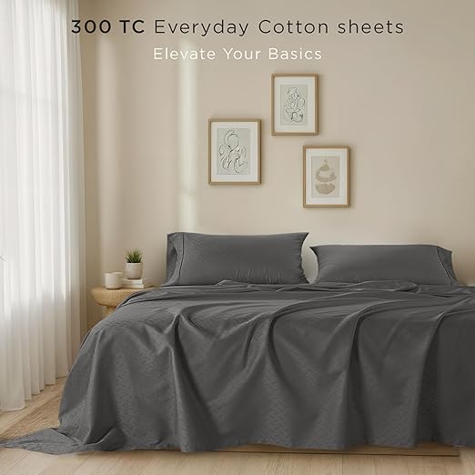 Threadmill Cotton Queen Sheet Set