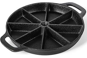 WUWEOT Cast Iron Cornbread Skillet