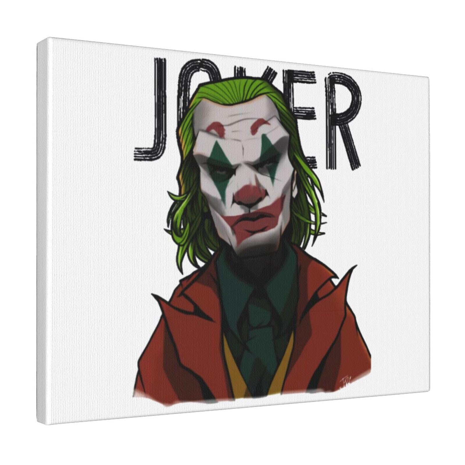 JOKER 油絵アート COMMISSION :: Joker 4 Oil Painting :: Completed – Akumu Ink