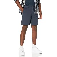 Amazon Essentials Pantaloncini Chino Vestibilità Aderente, 18cm Uomo