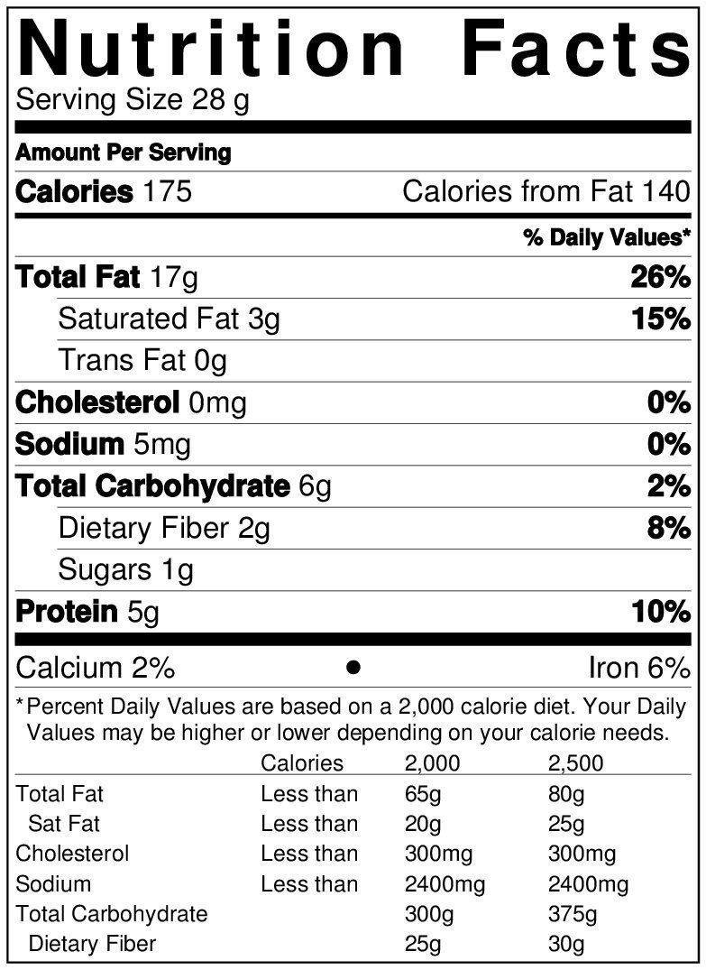 Anna and Sarah Raw Natural Oregon Hazelnuts in Resealable Bag, 3 Lbs (1 Pack)