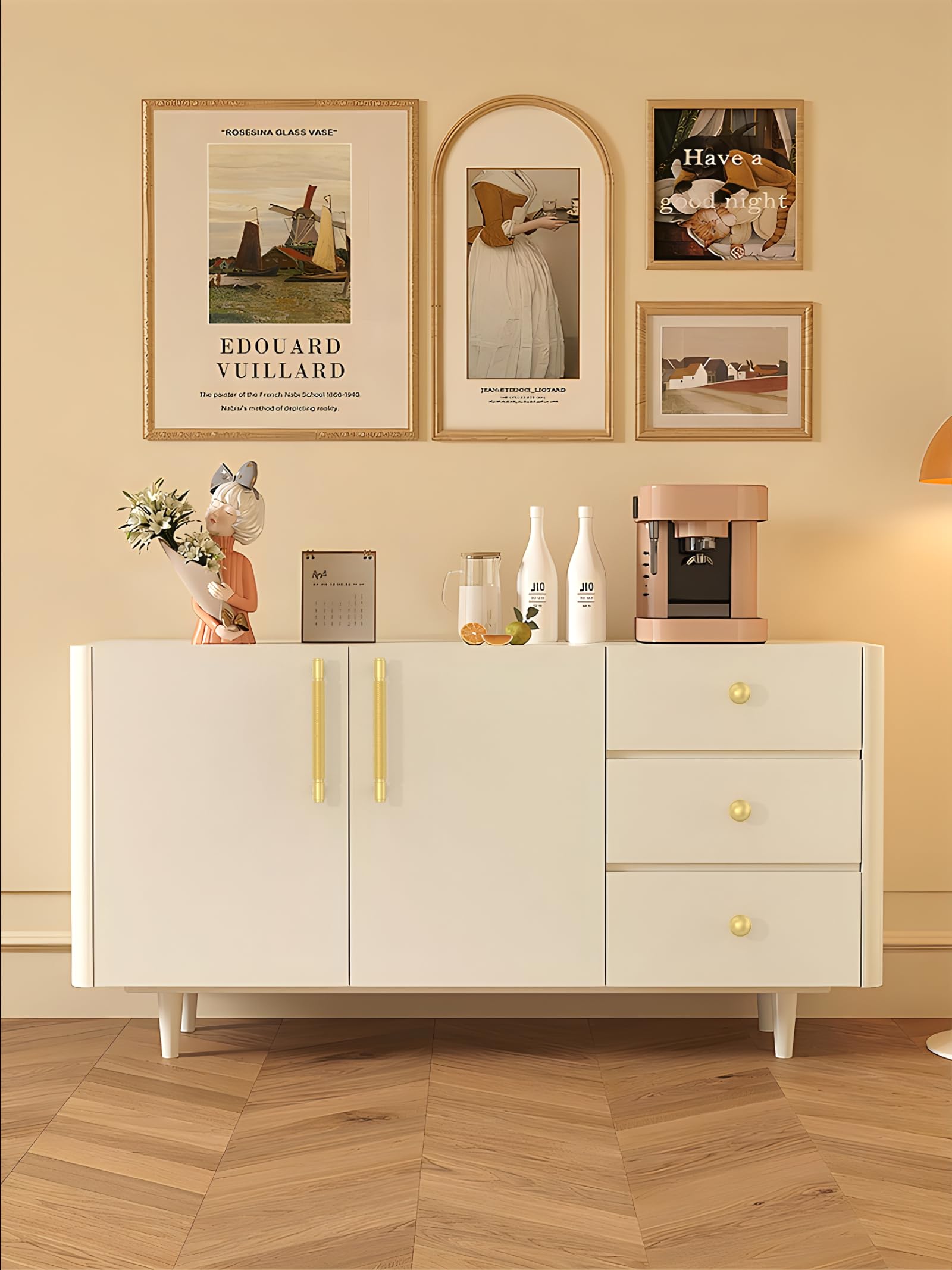 APPENIN WINTER PARK CORP Paquet De 10 Boutons D'armoire Dorés Modernes