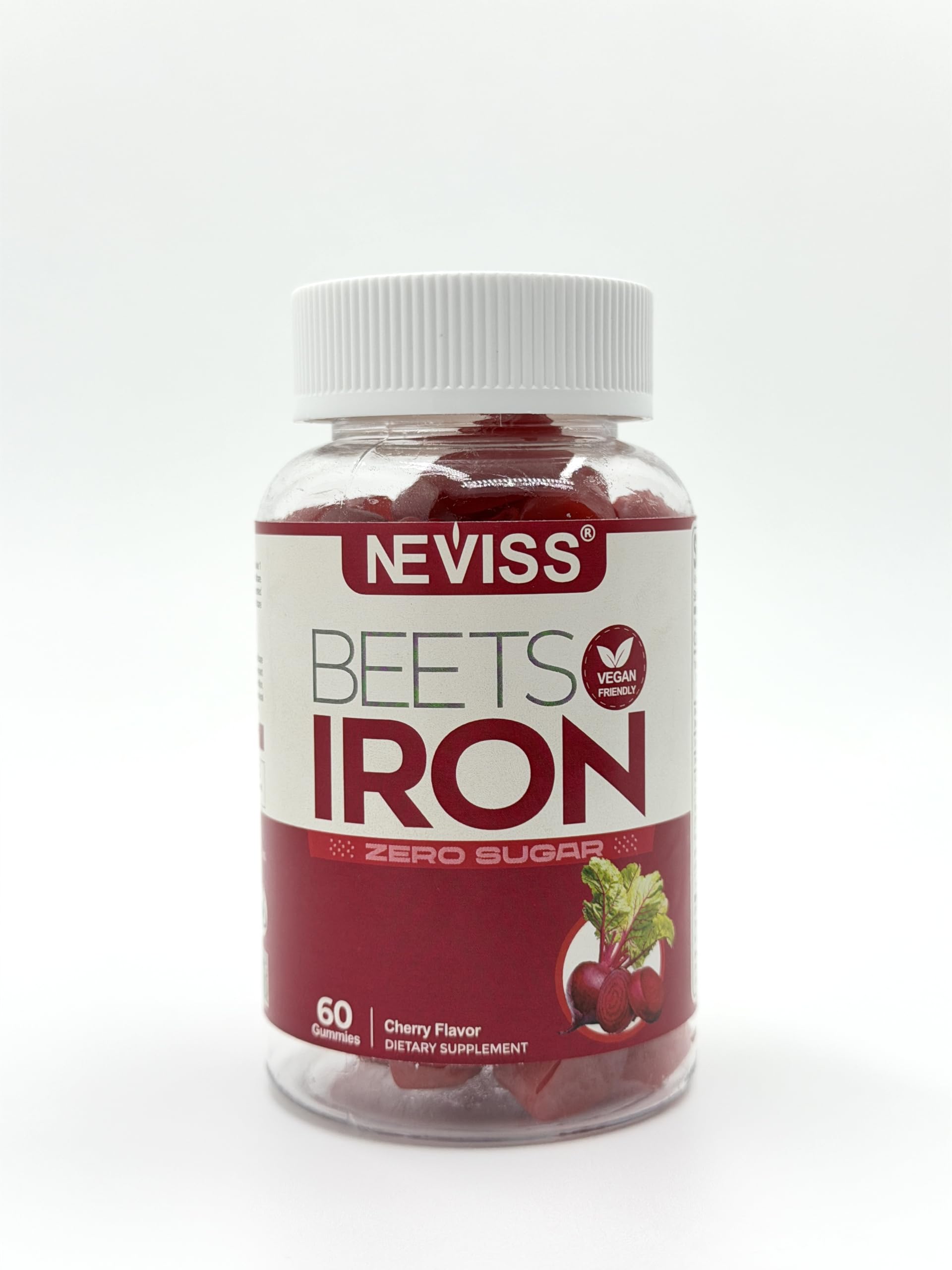 Iron Gummies with Beet Root, 1 Gummy Per Serving, 120 Counts — Amazon image 2