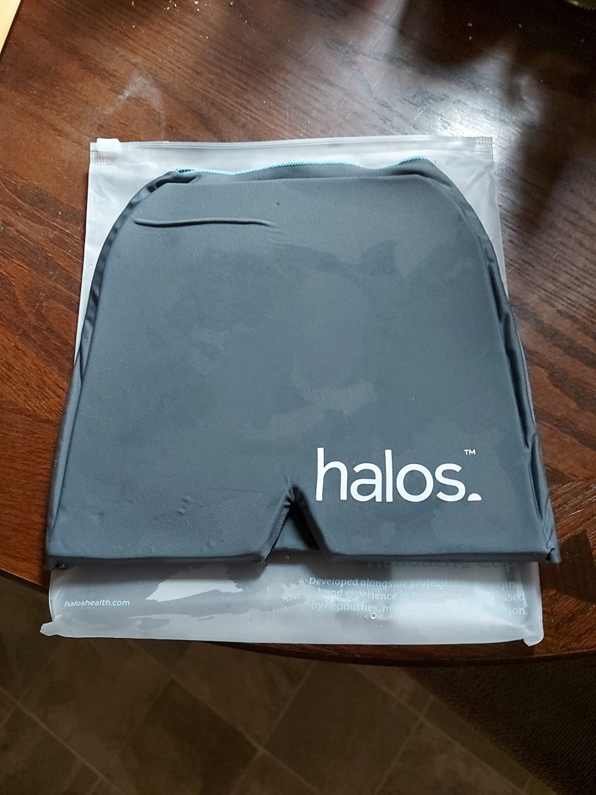 Halos Migraine Relief Cap Wearable Ice Pack Cold Wrap Hat Reusable