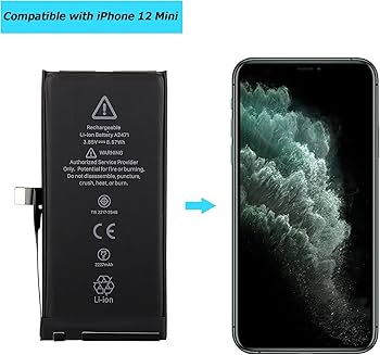 Amazon.com: Vvsialeek A2471 Replacement Battery for iPhone 12 Mini