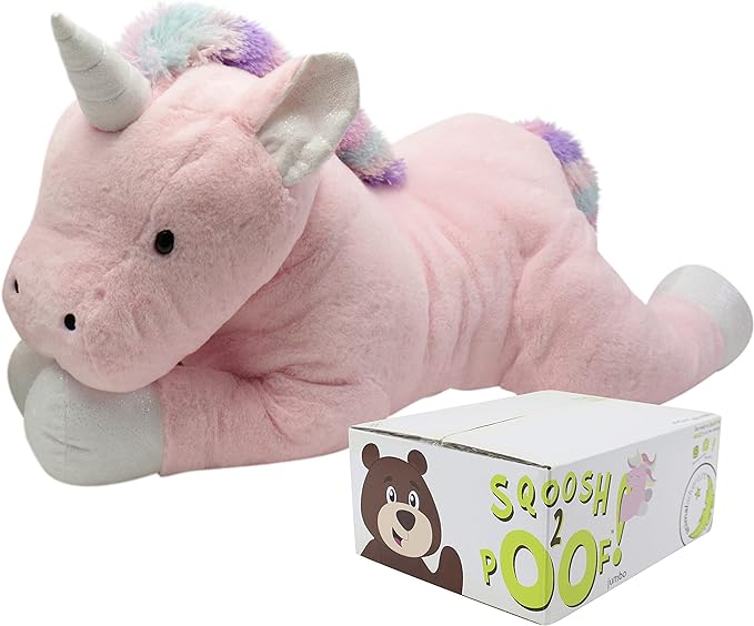 Animal Adventure Sqoosh2Poof Giant, Cuddly, Ultra Soft