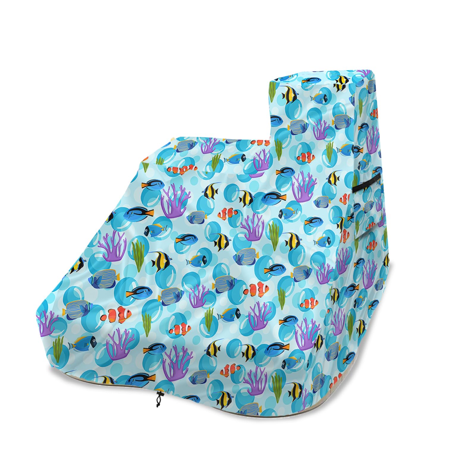 Sobana Kids Water Table Cover for Pump & Splash Discovery Pond Water Table,Waterproof Dust Proof Anti-UV Outdoor Kids Water Sensory Table Pool Cover(Cover only,Ocean World)