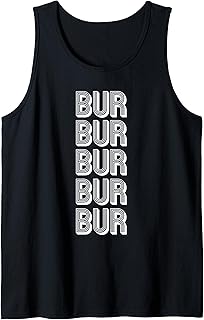 BUR Burbank Airport Travel Tank Top