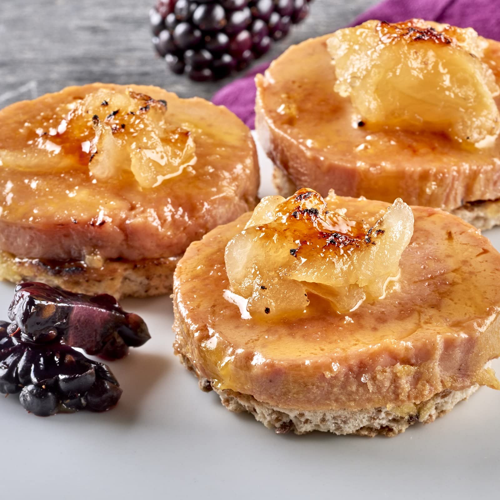 MALVASIA Foie Gras Entero Mi Cuit, Textura Melosa y Sabor Fuerte, Elaboración Artesanal, Sin Gluten, 500 g