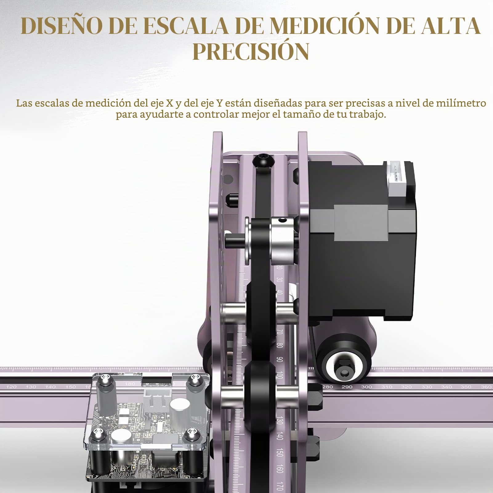 ATOMSTACK A5 5W Máquina de grabado láser 40W Cortadora láser CNC 410 x 400 mm de superficie, 5,5 W de potencia láser, protección ocular, enfoque fijo, apto para aficionados al bricolaje