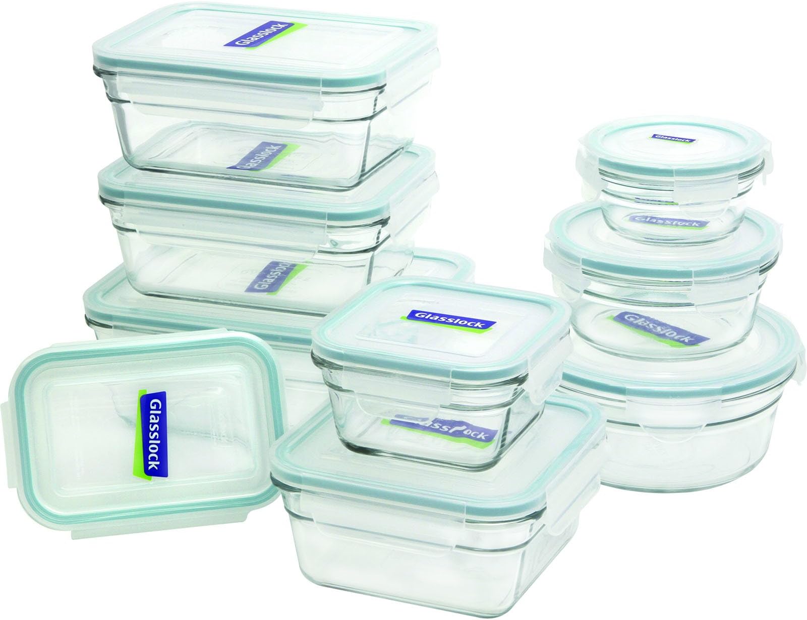 Glasslock 18-Piece Oven Safe Container Set 18 Piece 11292