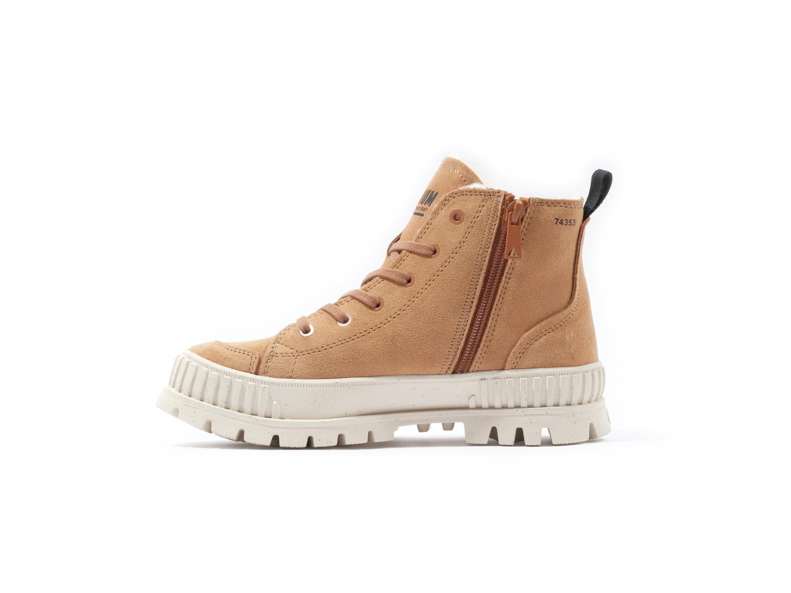 Palladium Pallashock Zip Warm Unisex Boots Stiefelette Leder 74353-252-M braun – Ansicht 4