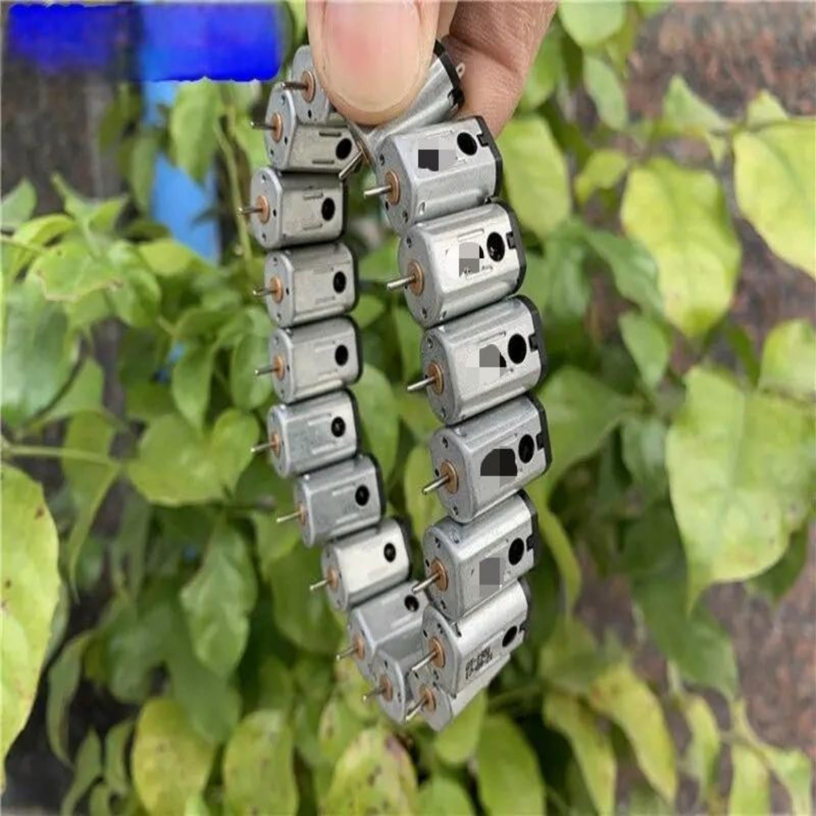 10/30/50 piezas Micro Mini N21 Motor 3V 5V 6V 51000RPM de cepillo carbono magnético fuerte alta velocidad DIY RC Drone Modelo juguete pieza de reparación(30pcs)