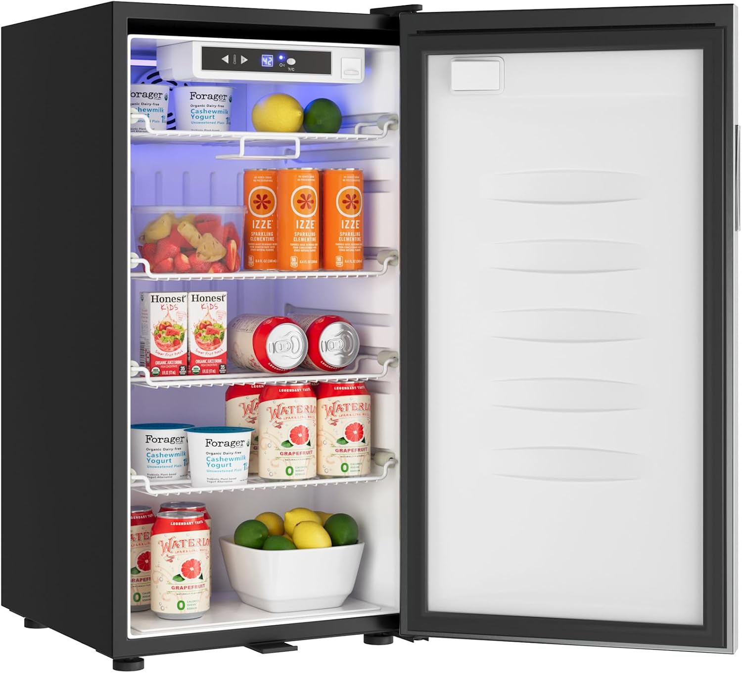 EdgeStar BWC210SLD 113 Can Beverage Center Stainless Solid Door